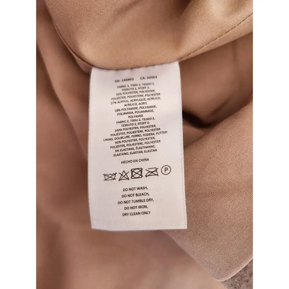 NWT Anthropologie Mare Mare Twofer Mock-Neck Sweater dress Sz S Red 9A401 - Picture 10 of 11